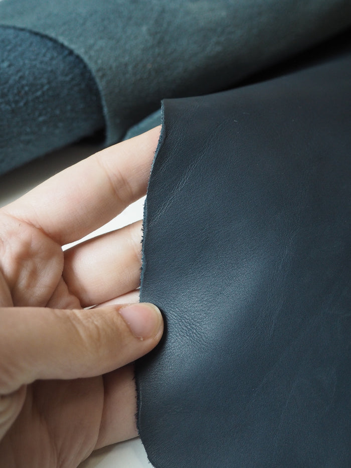 Navy Smooth Calfskin