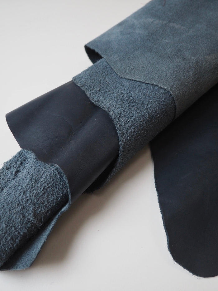 Navy Smooth Calfskin