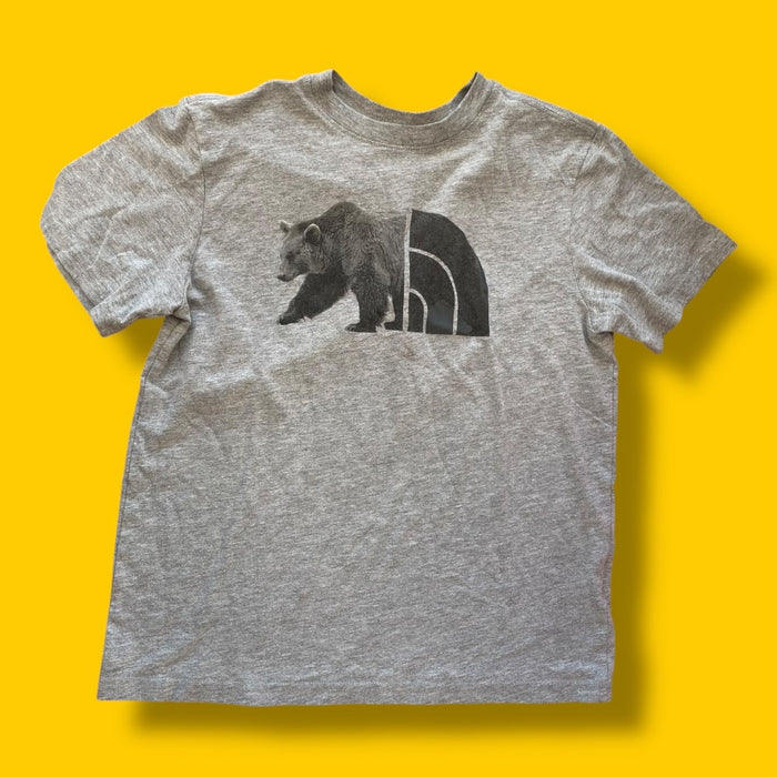 north face bear t-shirt 10y
