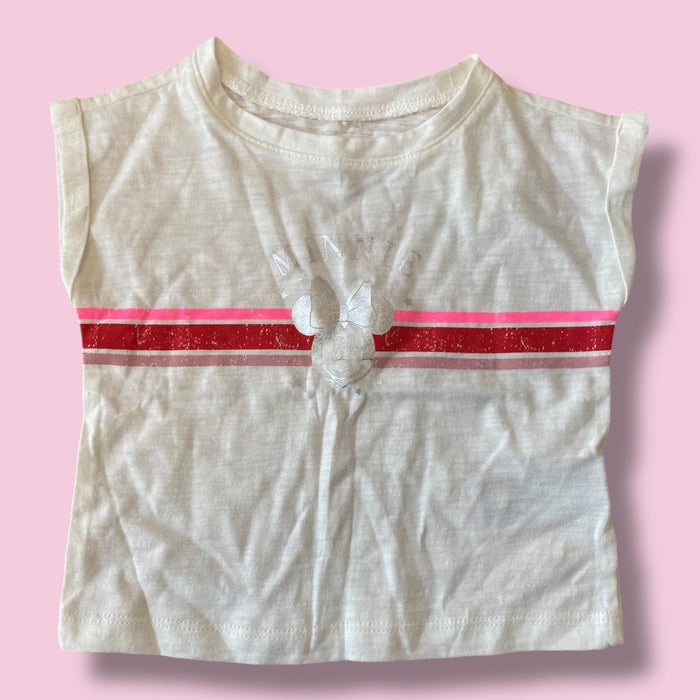 NWT Gap Minnie Tee 12-18m