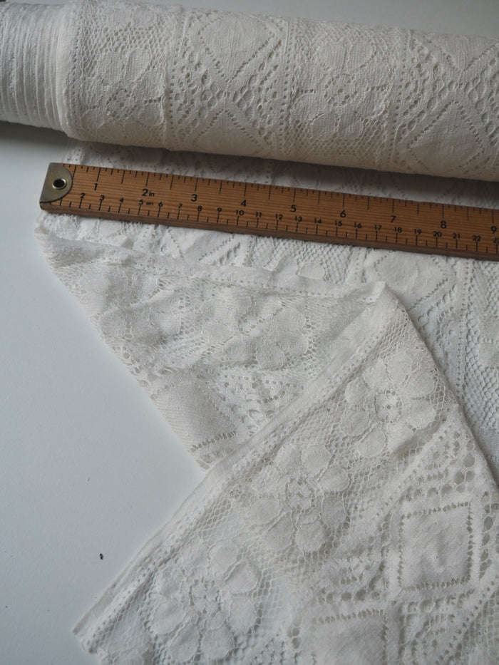 Off-White Caroline Stripe Lace
