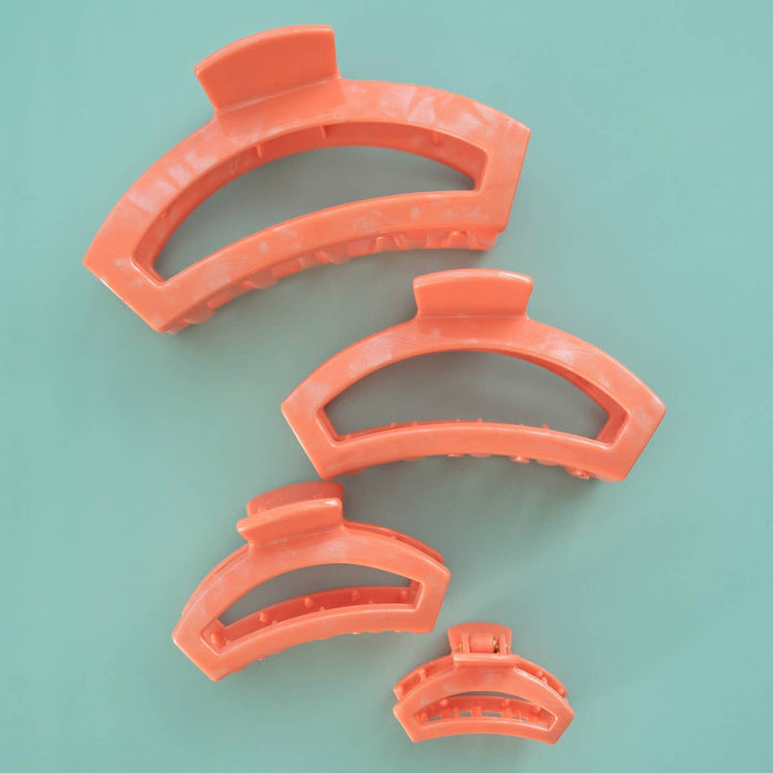 Open Hair Clip | Medium | Dreamsicle
