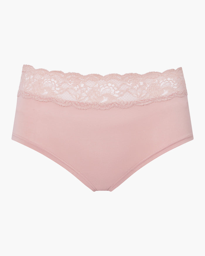 Pink Hot Pant - Never Say Never Peachie Boyshort
