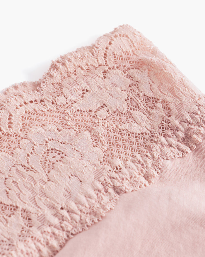 Pink Hot Pant - Never Say Never Peachie Boyshort
