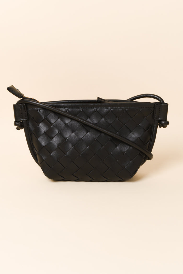 Perez Black Crossbody Bag