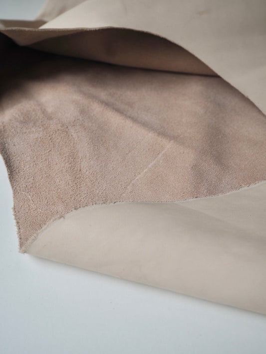 Pink Beige Smooth Calfskin