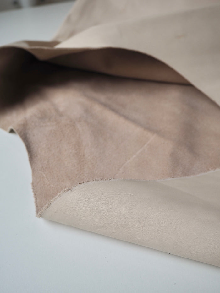 Pink Beige Smooth Calfskin