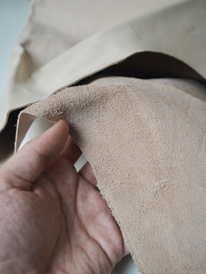 Pink Beige Smooth Calfskin
