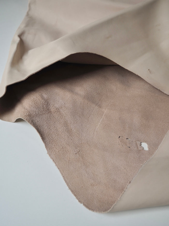 Pink Beige Smooth Calfskin