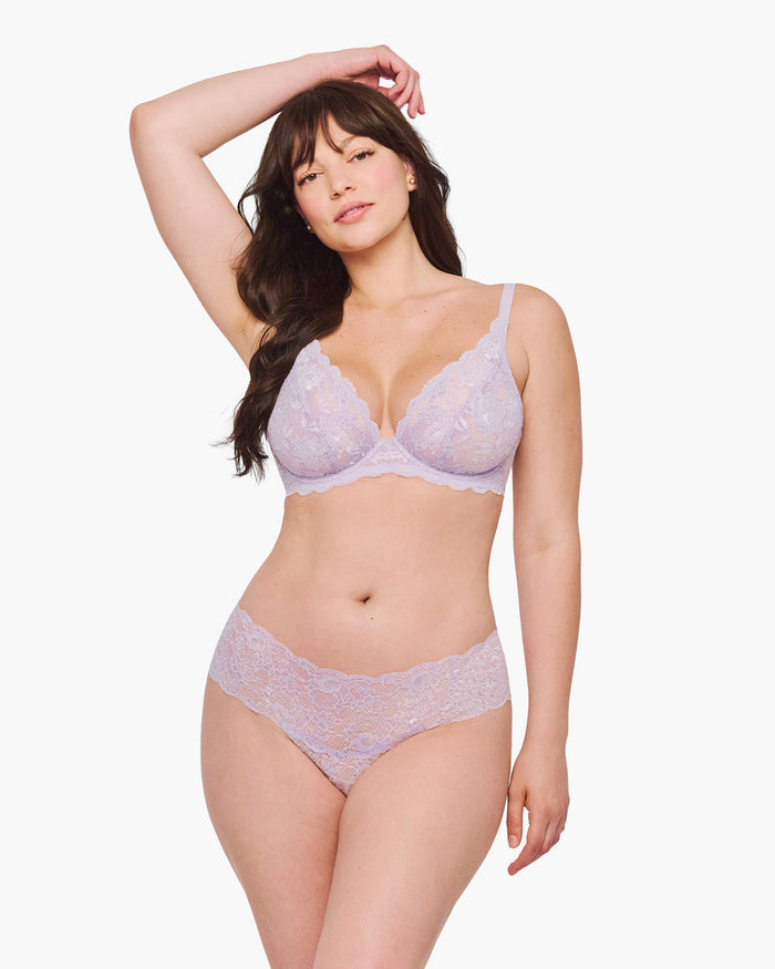 Purple Bra - Never Say Never Plunge Bra
