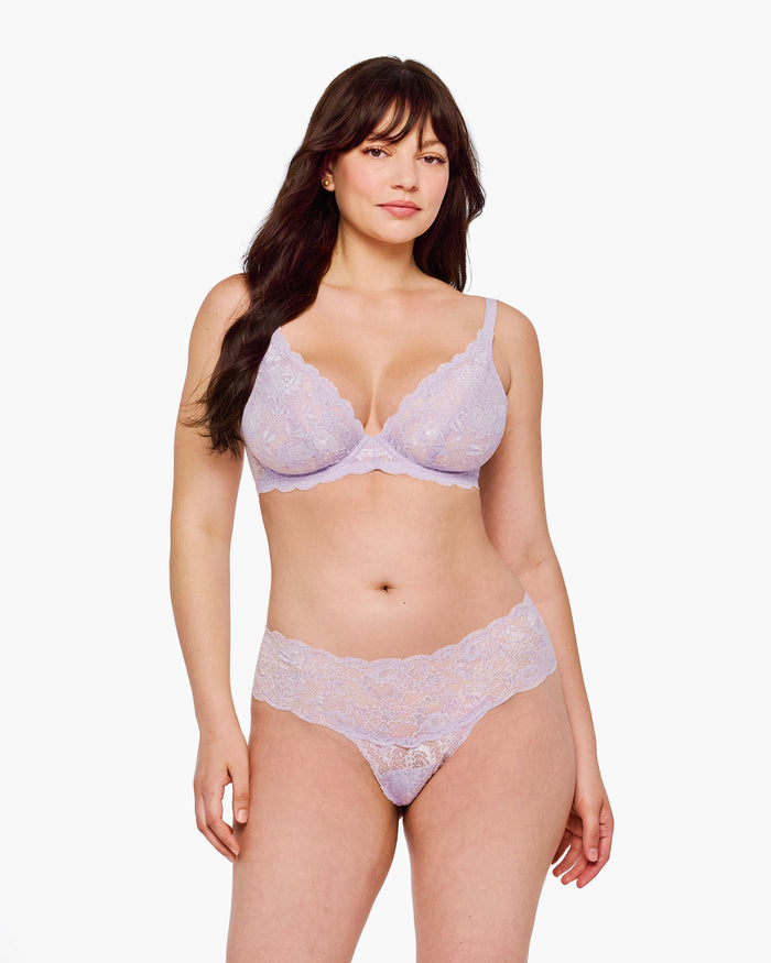 Purple Bra - Never Say Never Plunge Bra