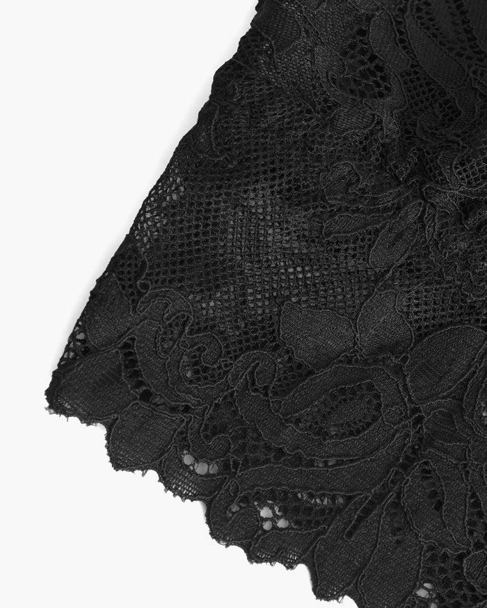 Black Bralette - Carmela Plunge Bralette