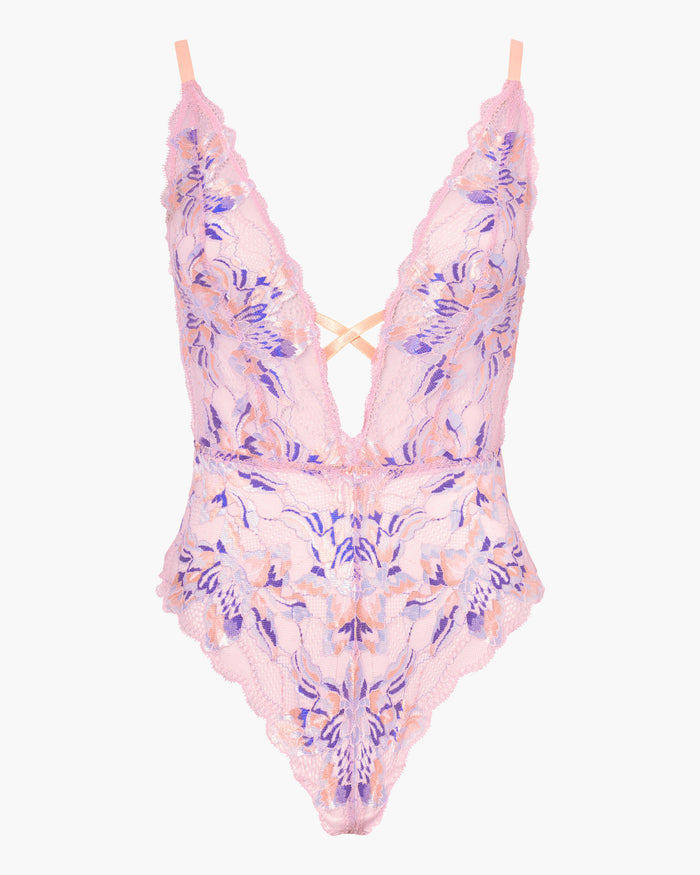 Pink Teddy - Paradiso Plunge Teddy