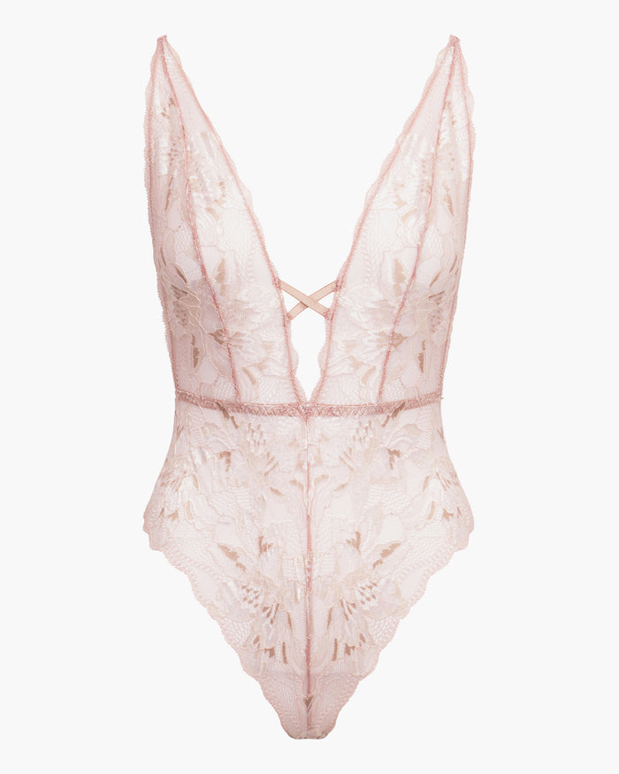 Pink Teddy - Paradiso Plunge Teddy