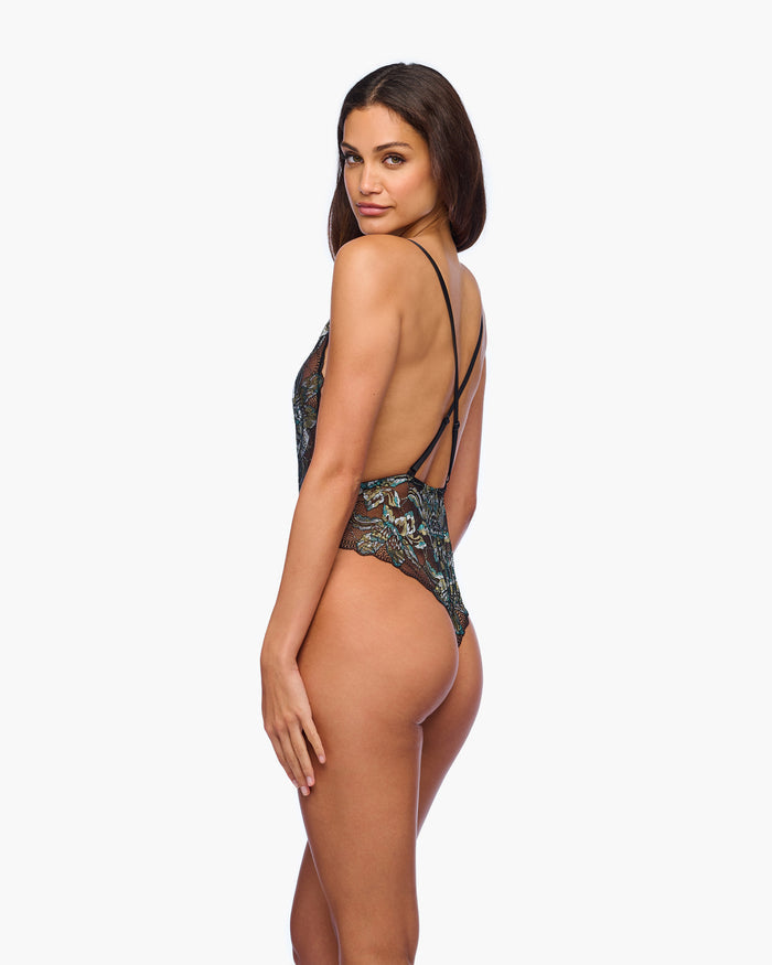 Black Teddy - Paradiso Plunge Teddy
