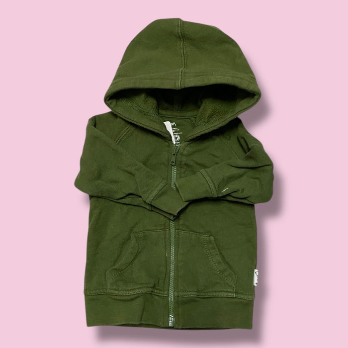 Polar Bear Zip Up 3-6m