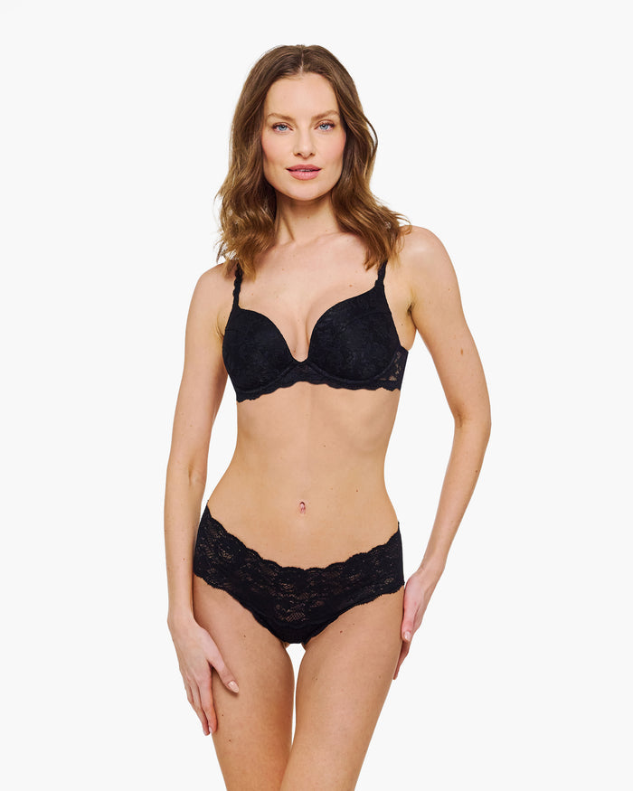 Black Bra - Never Say Never Push-Up Bra