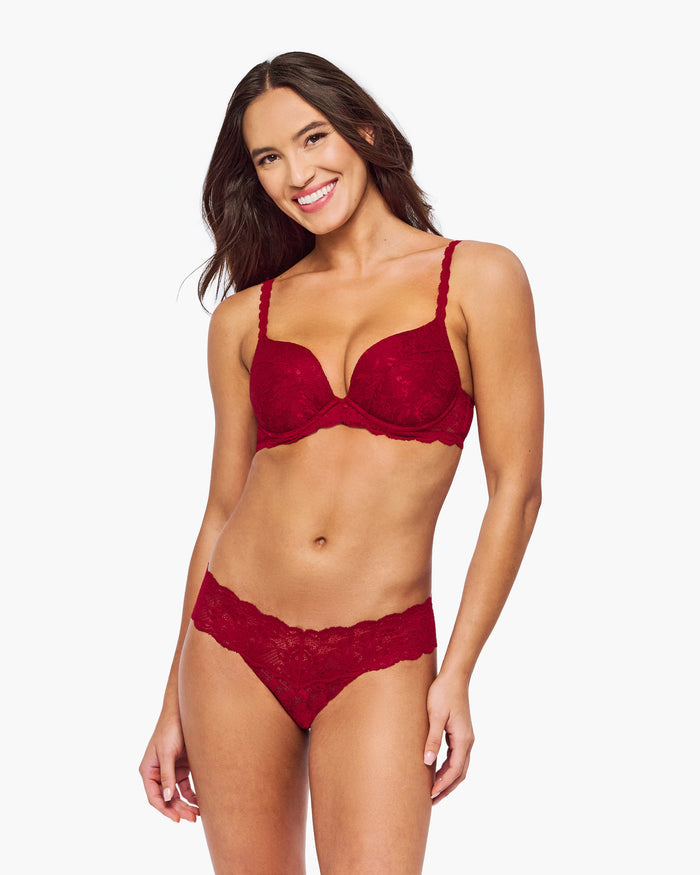 Red Bra - Never Say Never Push-Up Bra