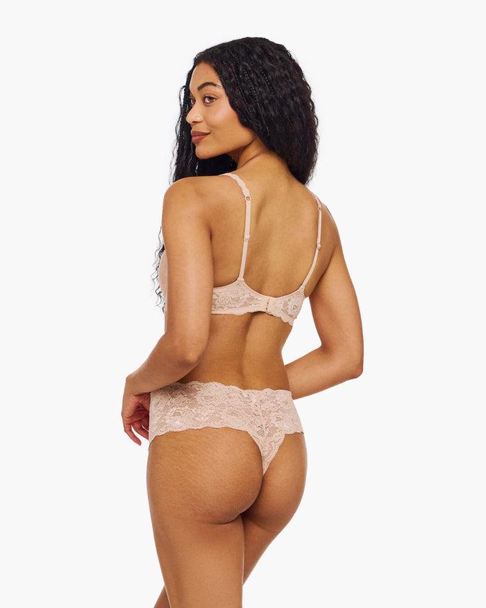 Beige Bra - Never Say Never Push-Up Bra