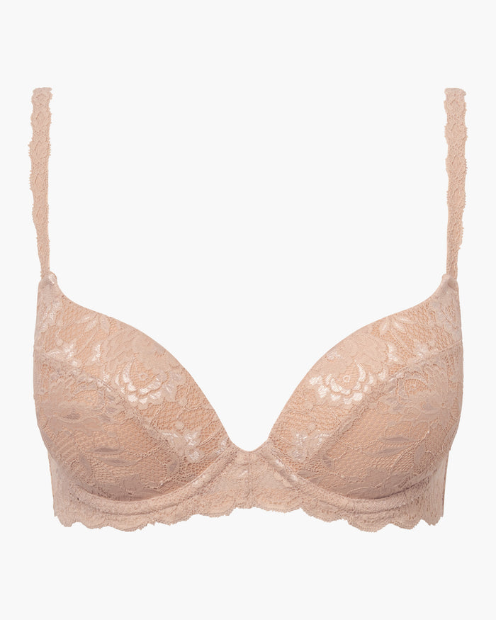 Beige Bra - Never Say Never Push-Up Bra