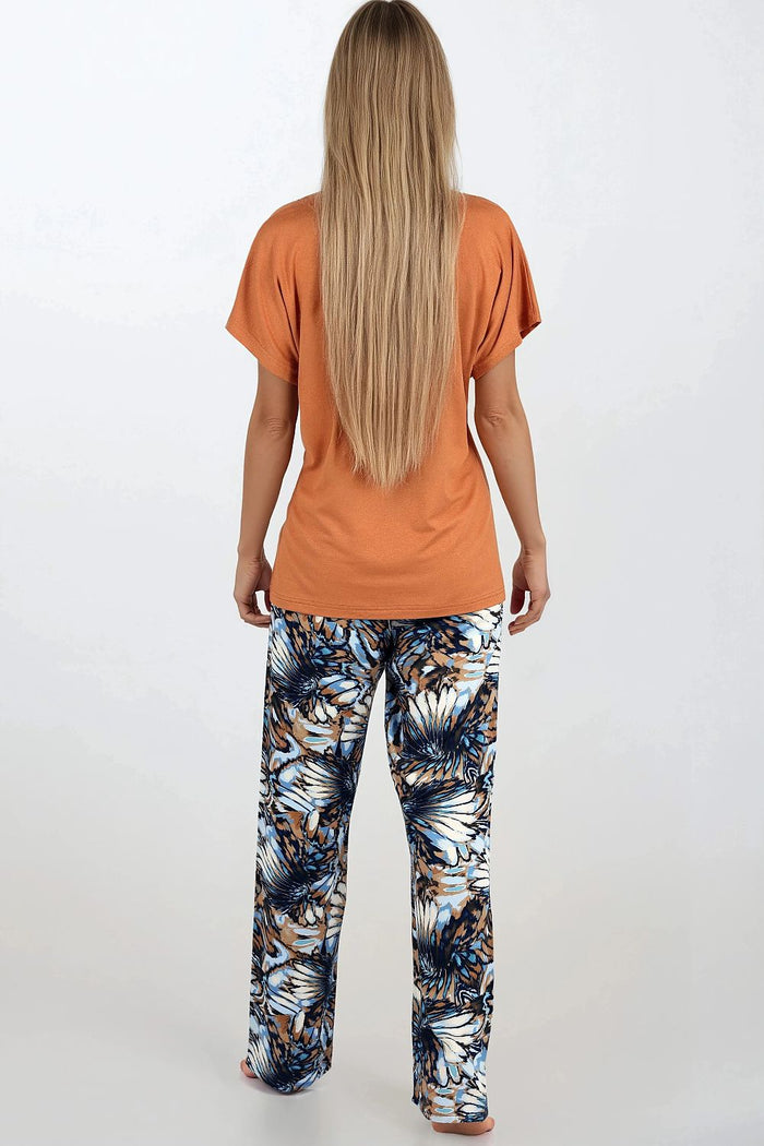 Pyjama Momenti Per Me brun 219334 - vue produit 2 Secretelles