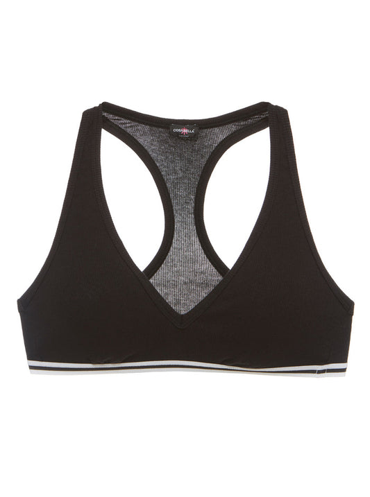 Black Bralette, Ana Racerback Bralette