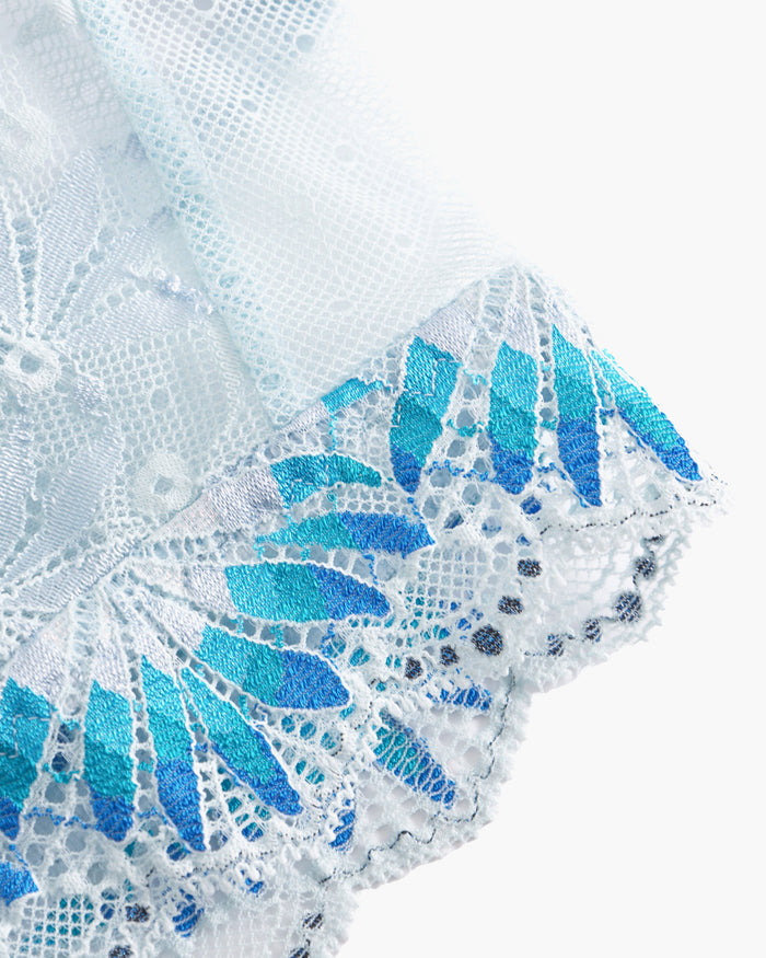 Blue Bralette - Amalia Racerback Bralette