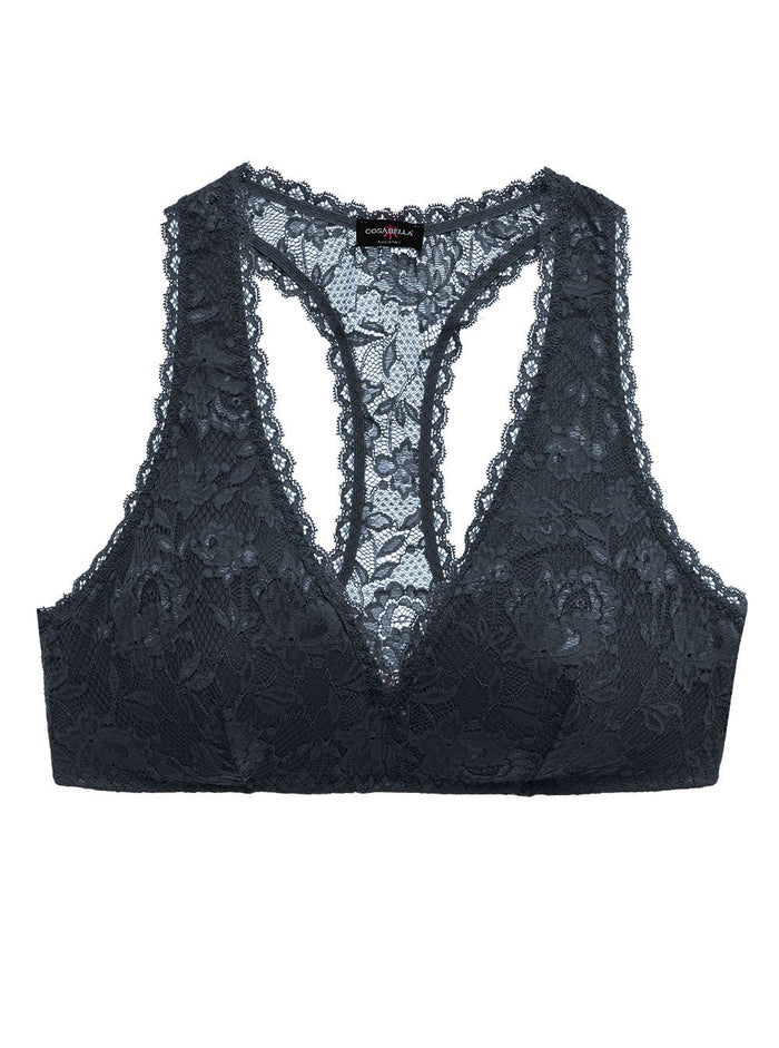 Blue Bralette, Never Say Never Padded Racie Bralette