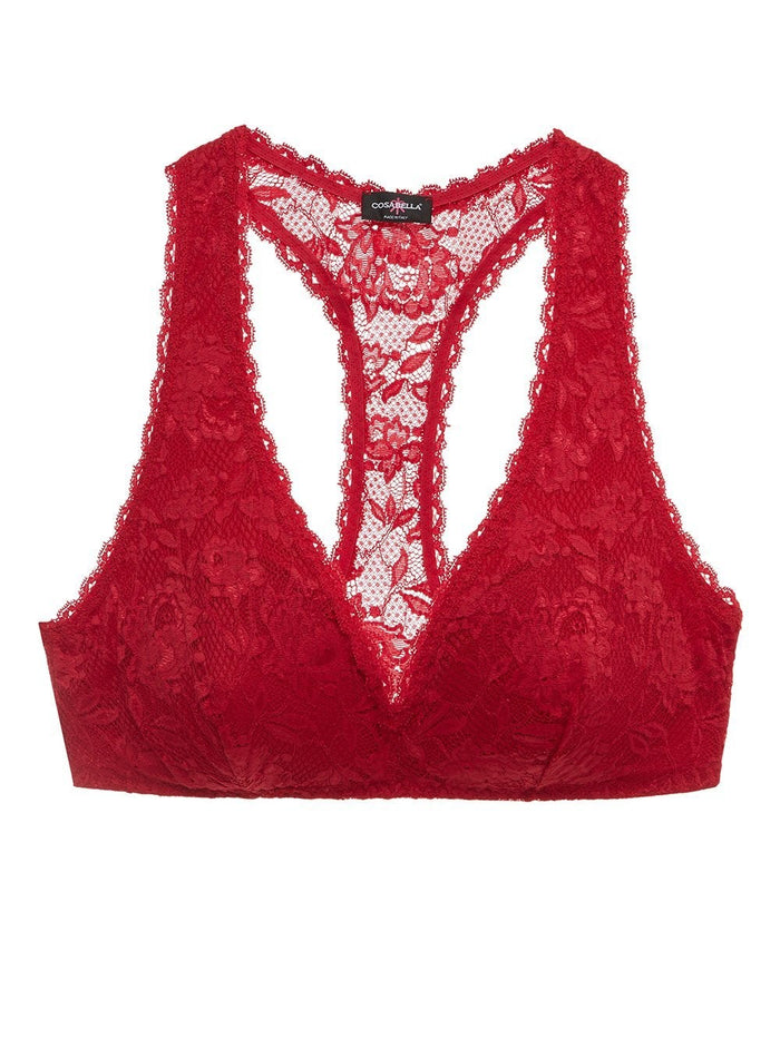 Red Bralette - Never Say Never Racie Padded Bralette