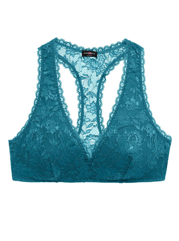 Blue Bralette, Never Say Never Padded Racie Bralette