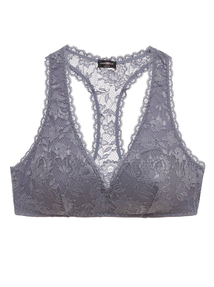 Gray Bralette, Never Say Never Padded Racie Bralette