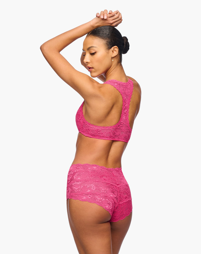 Pink Bralette - Never Say Never Racie Racerback Bralette