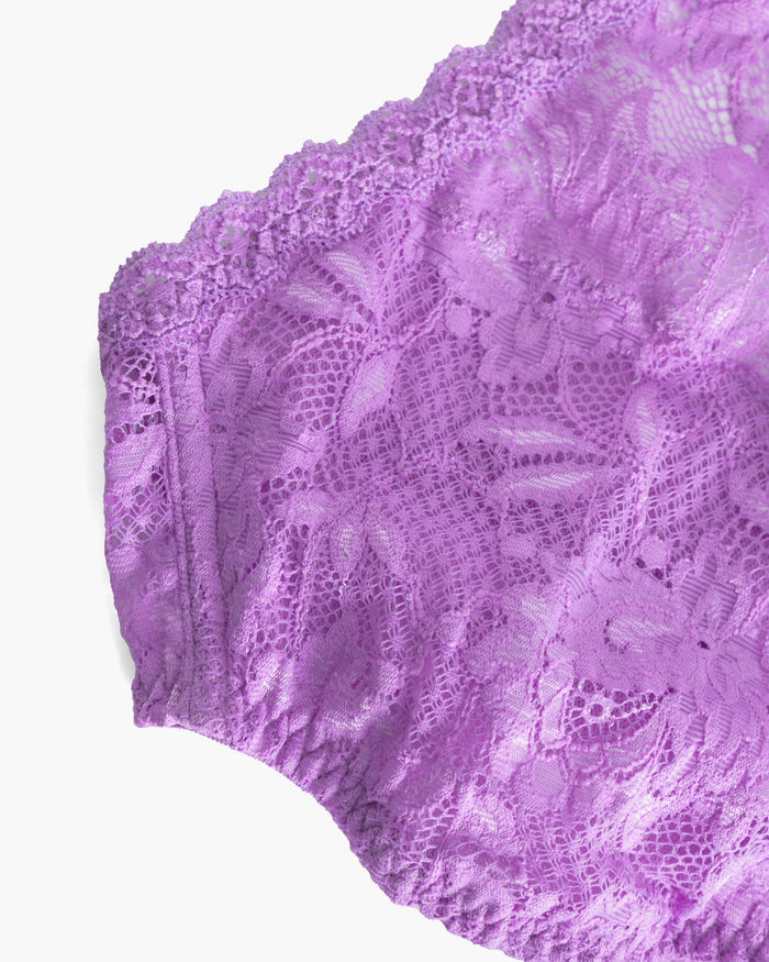 Purple Bralette - Never Say Never Racie Racerback Bralette