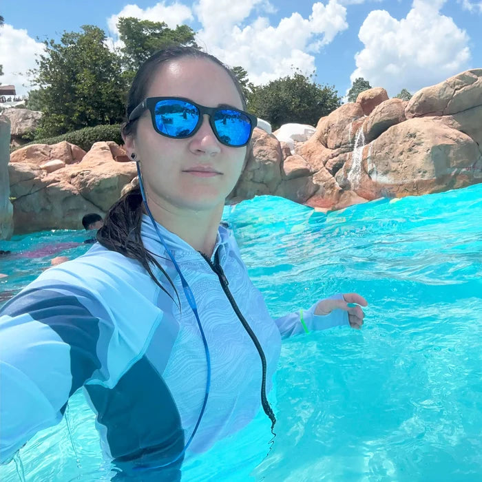 Rash Guard Jacket UPF 50+ with Hood & Pockets | Victoria