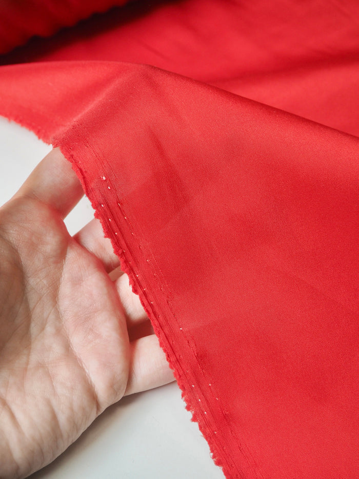 Red Polyester Lining