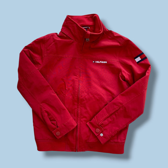 red Tommy Hilfiger jacket, 8-10y