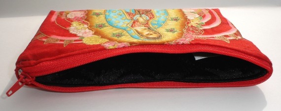 Red Virgin Mary Guadalupe wallet #RVW