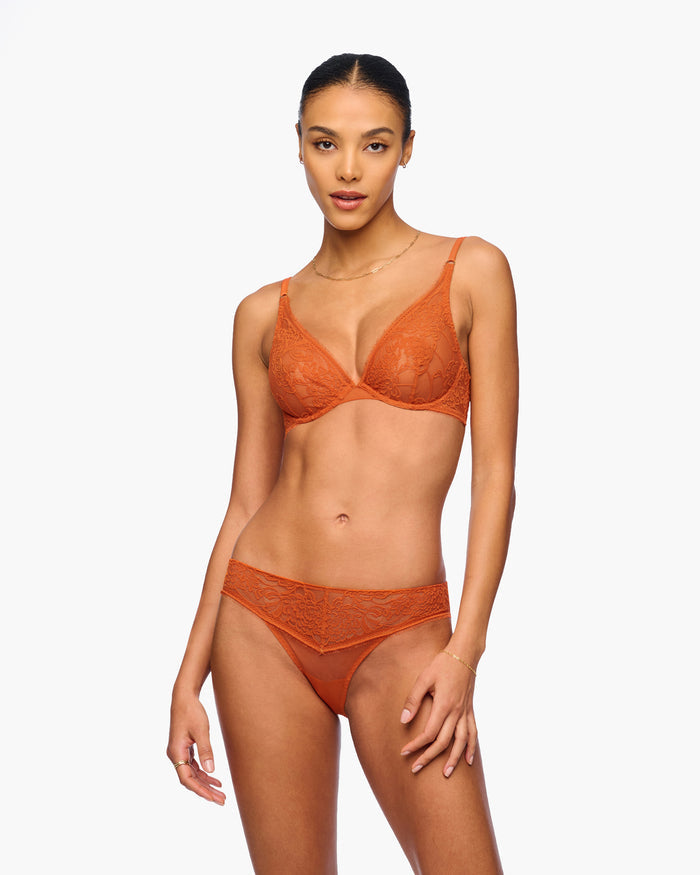 Arancia Reggiseni - Crisanta Reggiseno Plunge Profondo