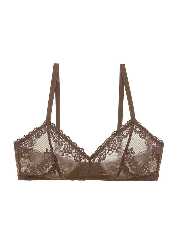 Brown Bralette, Brianna Retro Bralette