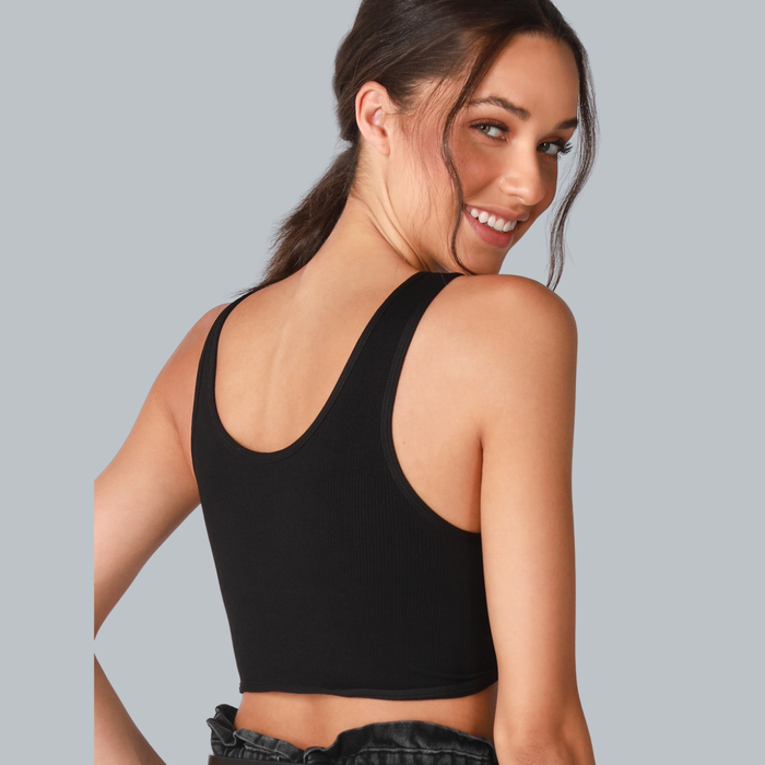 REVERSIBLE TWIST BRA TOP