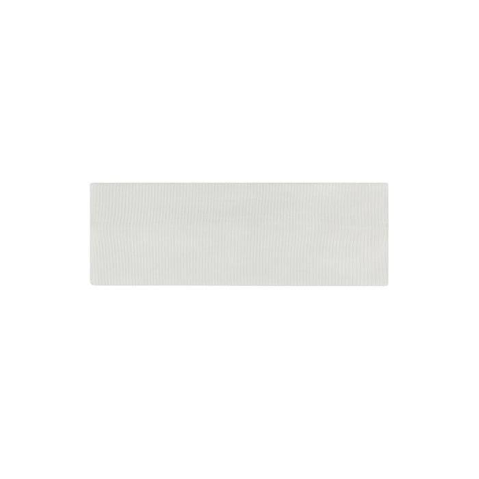 Ribbed Floral Embroidered Collection – Sweatband – Ivory