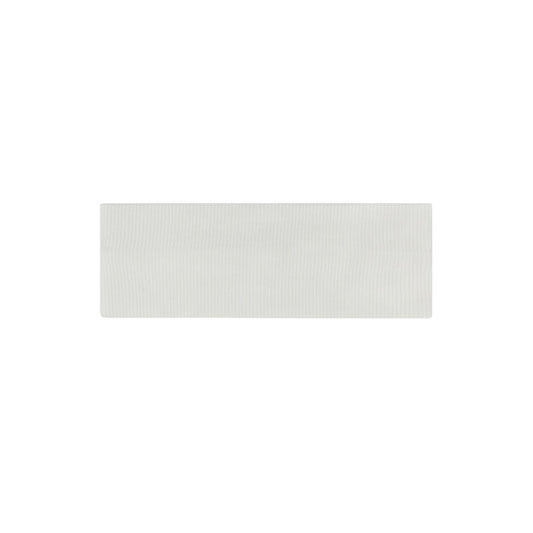 Ribbed Floral Embroidered Collection – Sweatband – Ivory