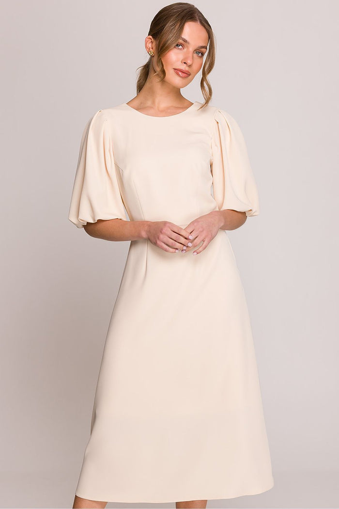 Robe Stylove beige 209096 - vue produit 1 Secretelles