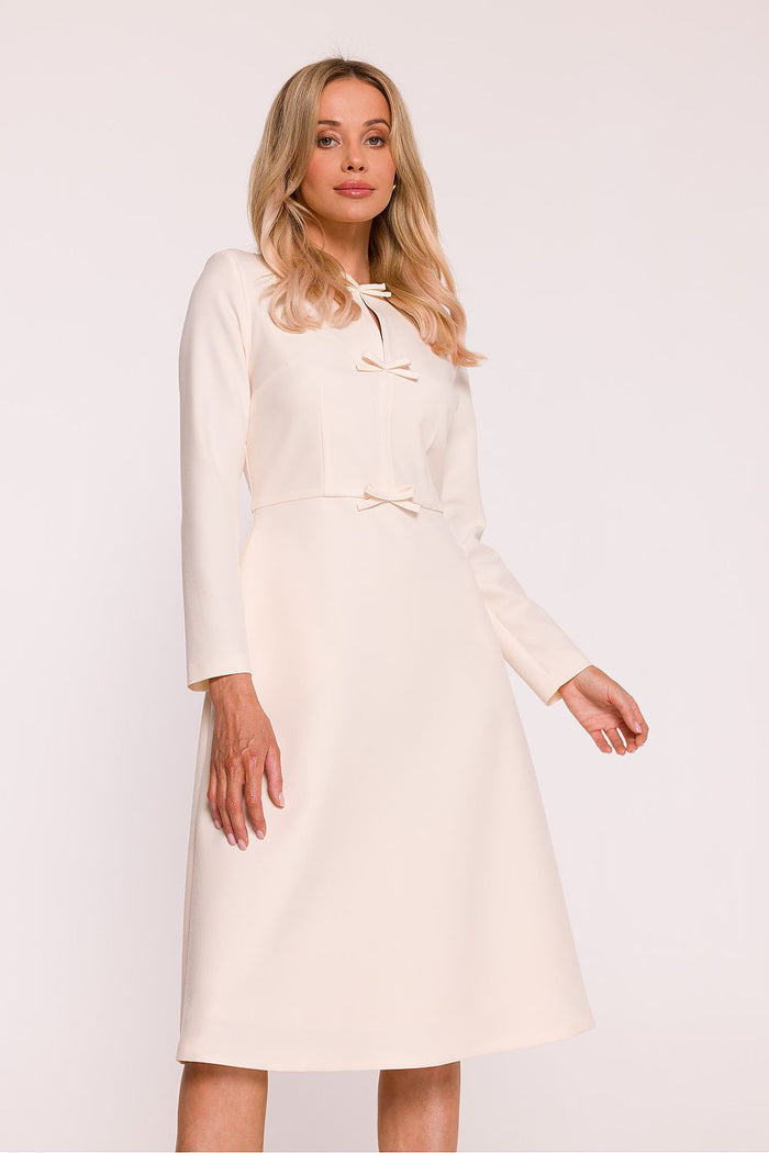 Robe Stylove beige 217281 - vue produit 1 Secretelles
