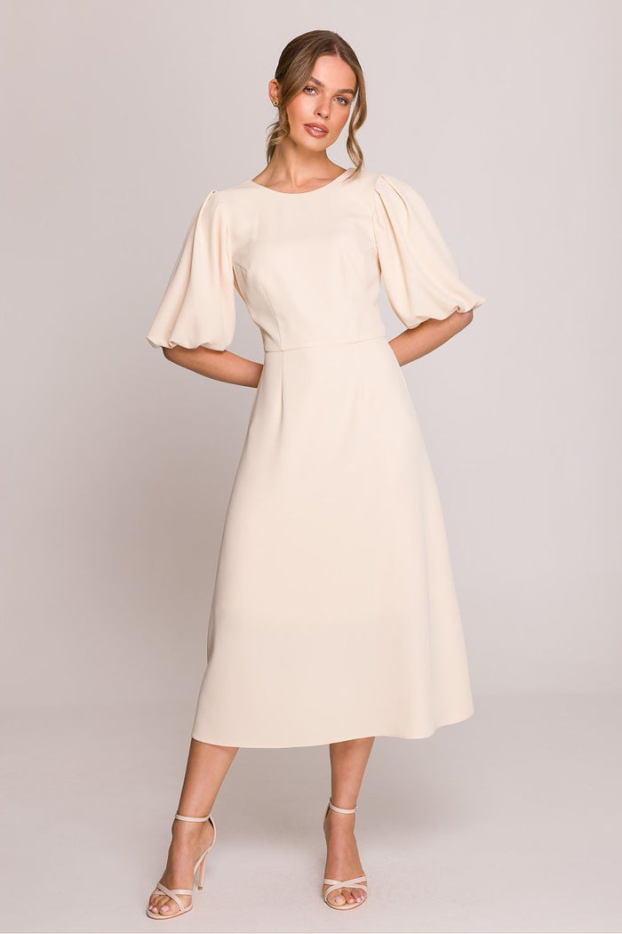 Robe Stylove beige 209096 - vue produit 2 Secretelles