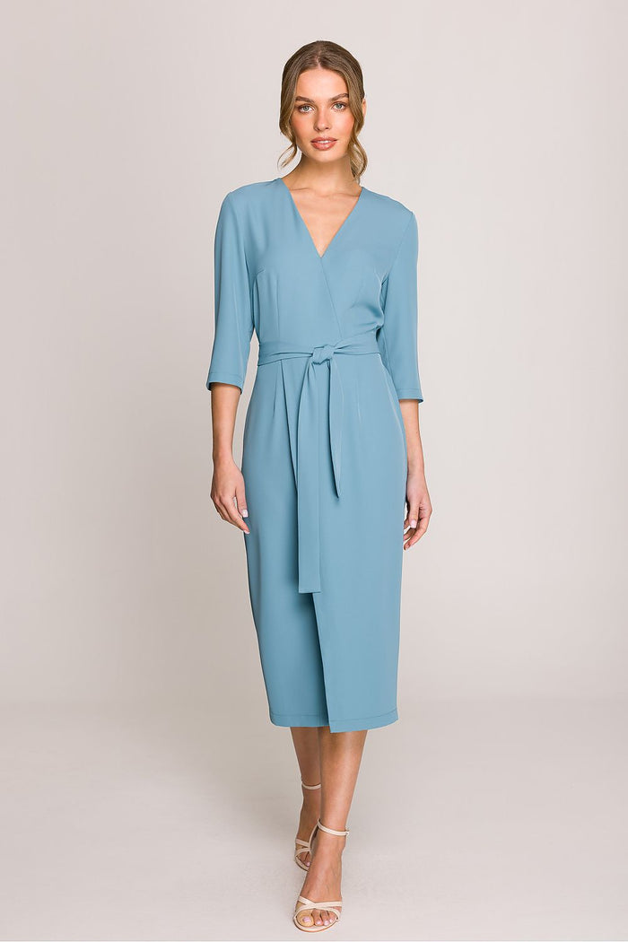 Robe Stylove bleu 209115 - vue produit 2 Secretelles