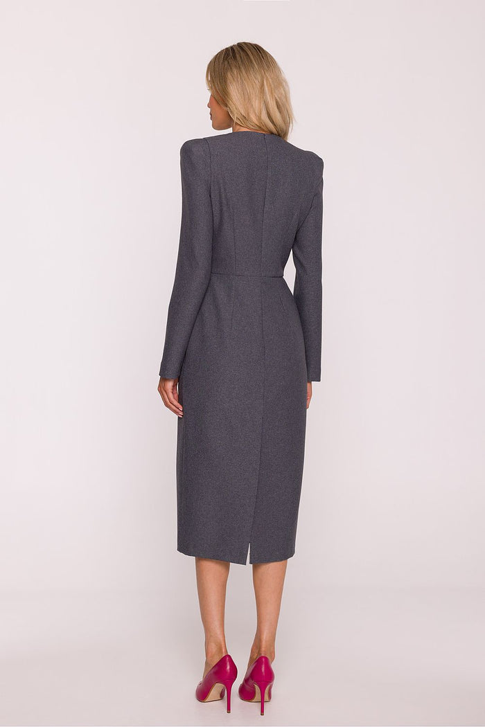 Robe Stylove gris 217286 - vue produit 2 Secretelles