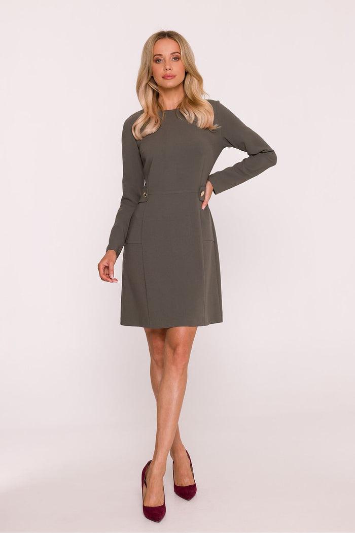 Robe Stylove vert 217260 - vue produit 2 Secretelles