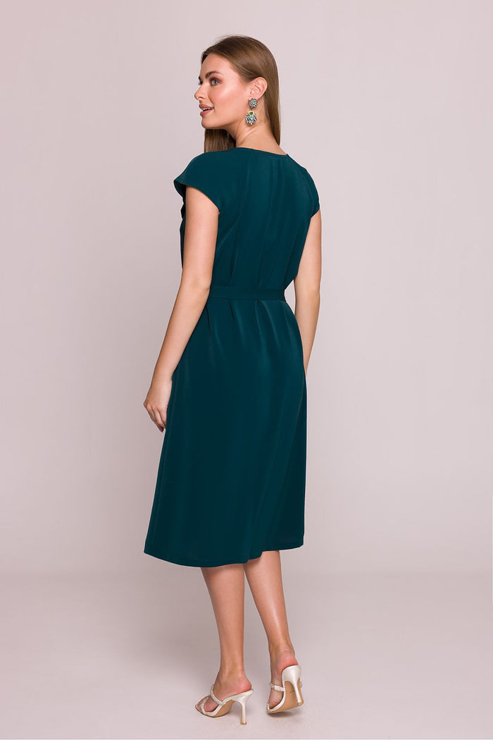 Robe Stylove vert 214652 - vue produit 2 Secretelles