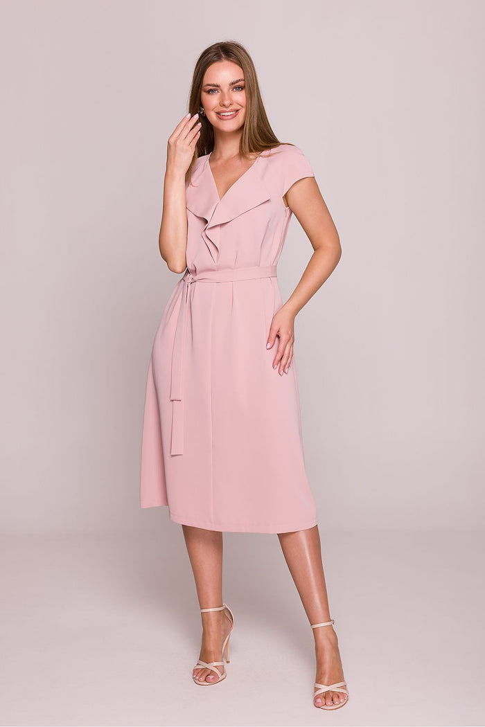 Robe Stylove vert 214652 - vue produit 3 Secretelles